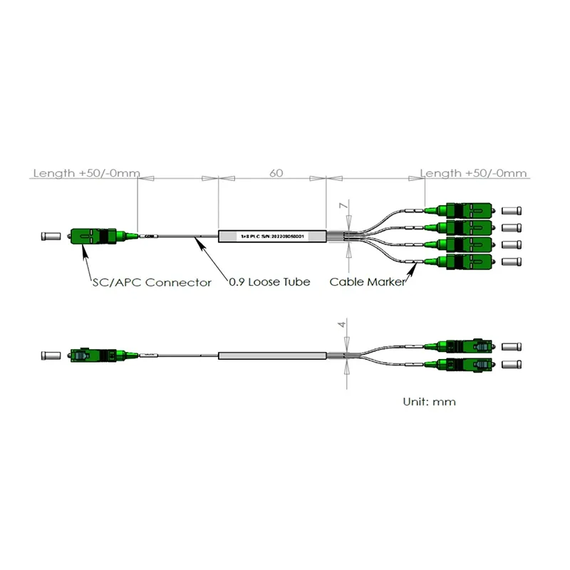 Splitter 1*6 PLC