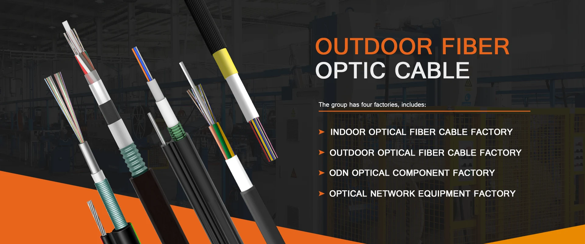 Cavo in fibra ottica esterna in Cina