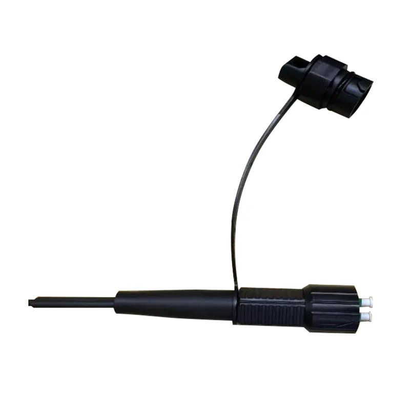 Duplex LC/UPC Waterproof Cavo rotondo cavi in ​​fibra ottica in fibra (Accord Mini DLC Connettore)