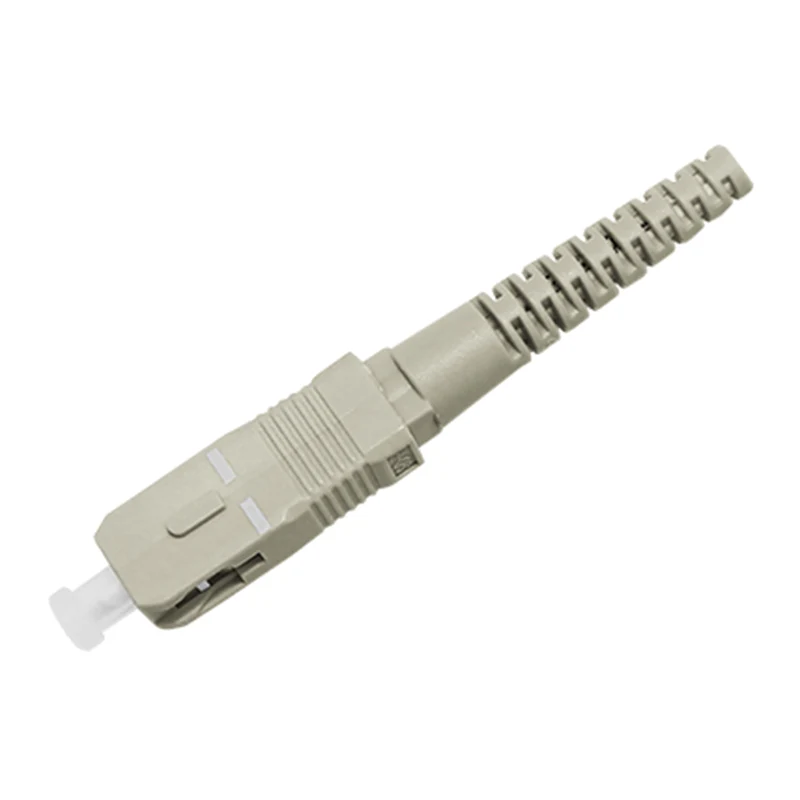 SC MM Flat Drop Clear Connector